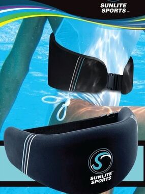 Sunlite XL Sports Aqua Fitness Premium Flotation Swim Belt Water Aerobics Equip
